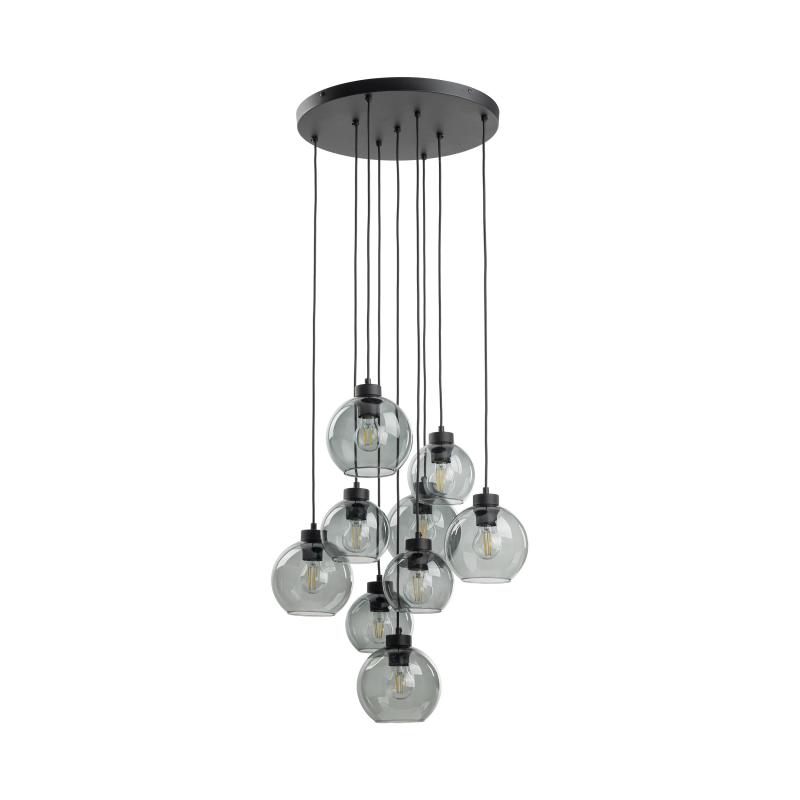 Cubus graphite lampa wisząca 9 koło