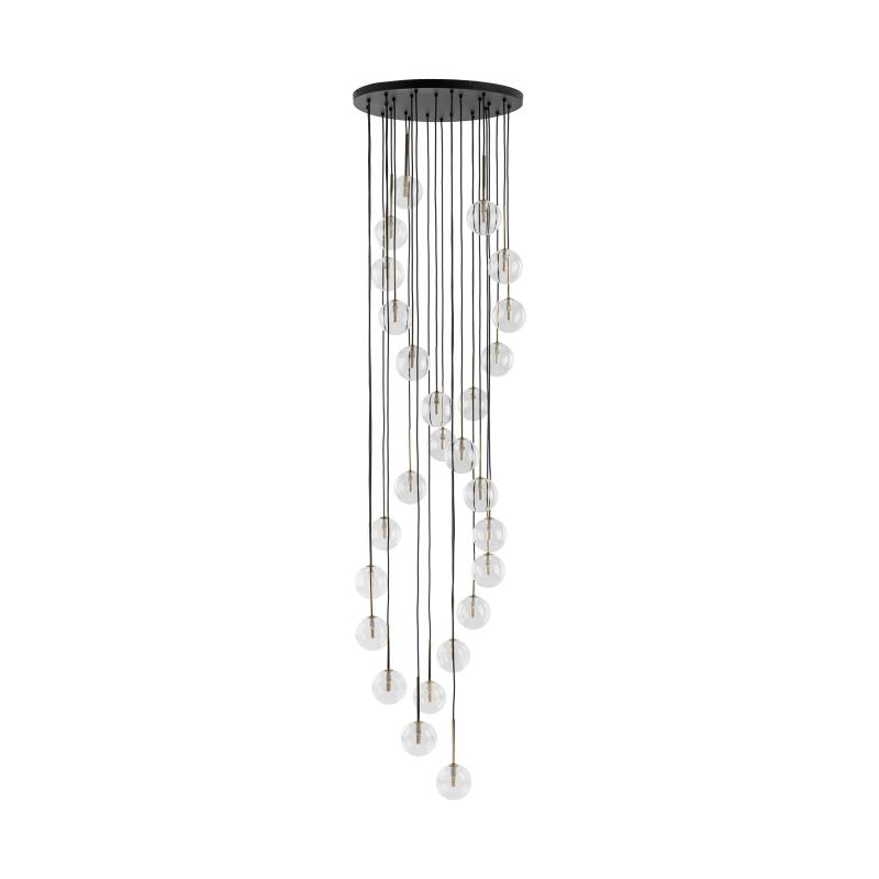 Aurora transparent lampa wisząca 26