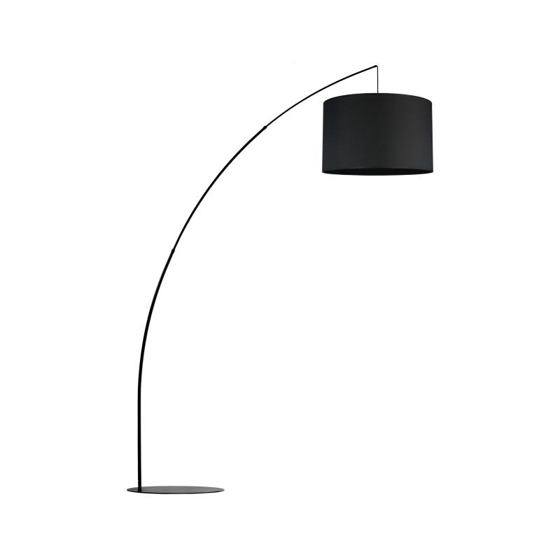 Moby black i lampa podłogowa 1