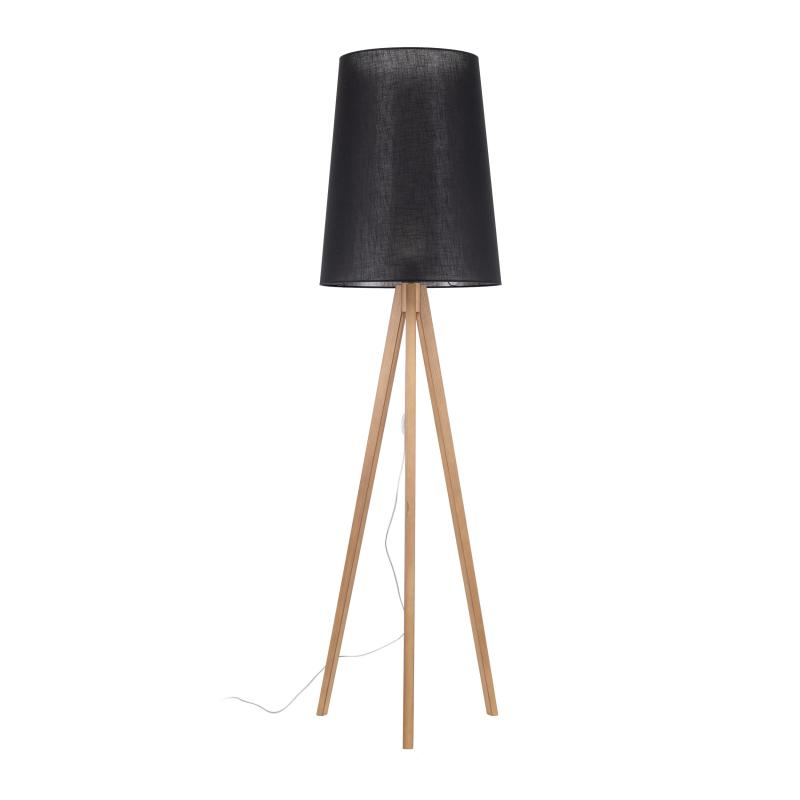 Walz black lampa podłogowa 1XE27 fsc 100 % SA-COC-006060